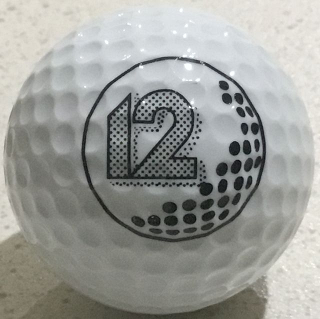 12 on Golf BAll