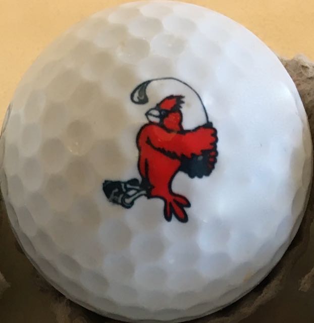Golfing Cardinal