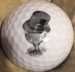 Top Hat on Golf Ball